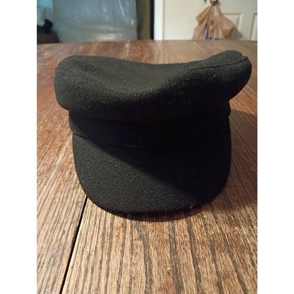 Black Captains Newsboy Mariners Hat
